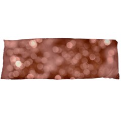 Light Reflections Abstract No6 Rose Body Pillow Case (dakimakura) by DimitriosArt