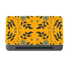 Floral Folk Damask Pattern Fantasy Flowers Floral Geometric Fantasy Memory Card Reader With Cf by Eskimos