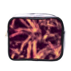 Topaz  Abstract Stars Mini Toiletries Bag (one Side) by DimitriosArt