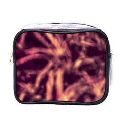 Topaz  Abstract Stars Mini Toiletries Bag (one Side)