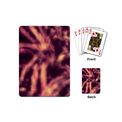 Topaz  Abstract Stars Playing Cards Single Design (mini) by DimitriosArt