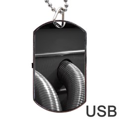 Tubes Of Power Dog Tag Usb Flash (two Sides) by DimitriosArt