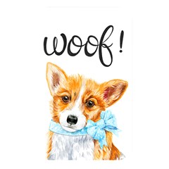 Welsh Corgi Pembrock With A Blue Bow Memory Card Reader (rectangular) by ladynatali