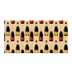 Champagne For The Holiday Satin Wrap by SychEva