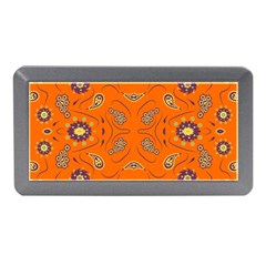 Floral Pattern Paisley Style  Memory Card Reader (mini) by Eskimos