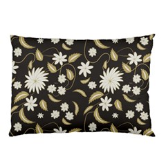 Folk Flowers Print Floral Pattern Ethnic Art Pillow Case by Eskimos