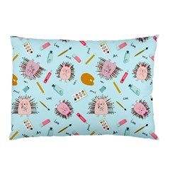 Hedgehogs Artists Pillow Case by SychEva