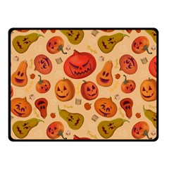 Pumpkin Muzzles Fleece Blanket (small) by SychEva