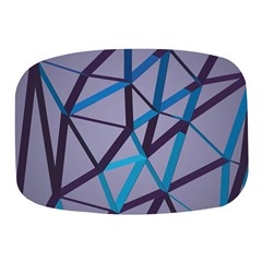 3d Lovely Geo Lines 2 Mini Square Pill Box by Uniqued
