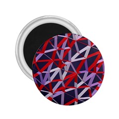 3d Lovely Geo Lines Vii 2 25  Magnets by Uniqued