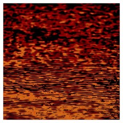 Red Waves Flow Series 2 Lightweight Scarf  by DimitriosArt