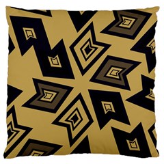 Abstract Pattern Geometric Backgrounds   Large Flano Cushion Case (two Sides) by Eskimos