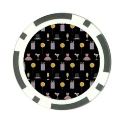 Shiny New Year Things Poker Chip Card Guard by SychEva