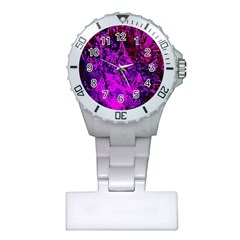 Bromide Diamonds Plastic Nurses Watch by MRNStudios