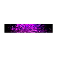 Magenta Waves Flow Series 1 Flano Scarf (mini) by DimitriosArt