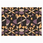 Abstract pattern geometric backgrounds   Large Glasses Cloth