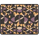 Abstract pattern geometric backgrounds   Fleece Blanket (Medium) 