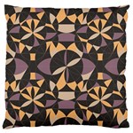 Abstract pattern geometric backgrounds   Large Cushion Case (Two Sides)