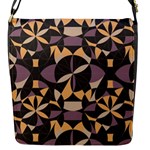 Abstract pattern geometric backgrounds   Flap Closure Messenger Bag (S)