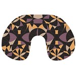 Abstract pattern geometric backgrounds   Travel Neck Pillow