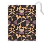 Abstract pattern geometric backgrounds   Drawstring Pouch (4XL)