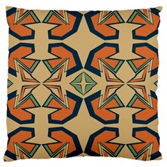 Abstract Pattern Geometric Backgrounds   Large Cushion Case (two Sides) by Eskimos