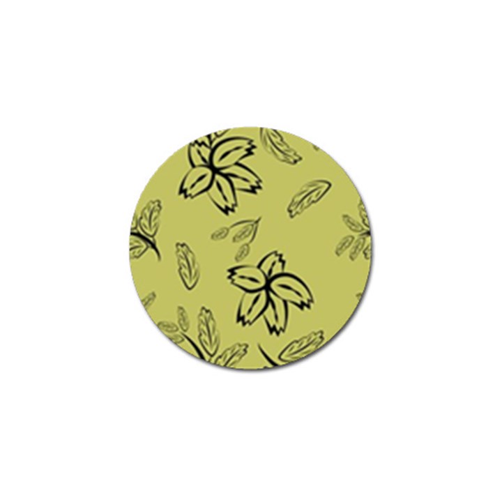 Folk flowers print Floral pattern Ethnic art Golf Ball Marker (10 pack)