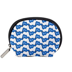 Abstract Waves Accessory Pouch (small) by SychEva