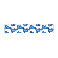 Abstract Waves Flano Scarf (mini) by SychEva