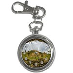 Ancient Mystras Landscape, Peloponnese, Greece Key Chain Watches Front