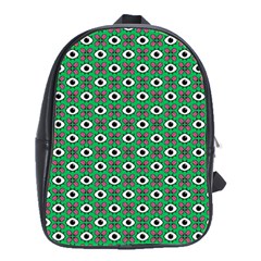 Beetle Eyes School Bag (large) by SychEva