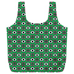 Beetle Eyes Full Print Recycle Bag (xl) by SychEva