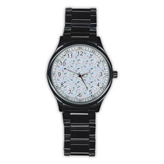 Office Stainless Steel Round Watch by SychEva