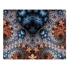 Fractal Double Sided Flano Blanket (large)  by Sparkle