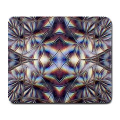 Diamonds And Flowers Large Mousepads by MRNStudios