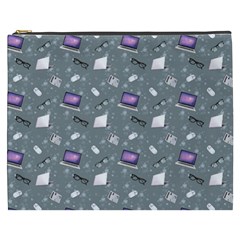 Office Works Cosmetic Bag (xxxl) by SychEva