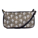 Cupid pattern Shoulder Clutch Bag Front