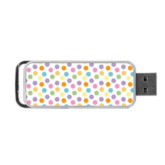 Dot Pattern Portable Usb Flash (one Side) by Valentinaart