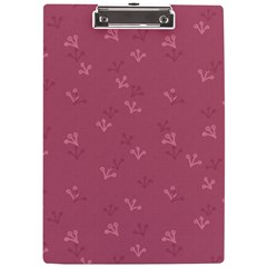 Floral Pattern A4 Clipboard by Valentinaart