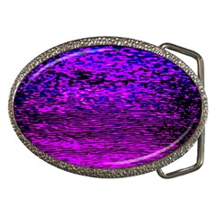 Magenta Waves Flow Series 2 Belt Buckles by DimitriosArt