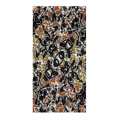 Modern Camo Tropical Print Design Shower Curtain 36  X 72  (stall)  by dflcprintsclothing