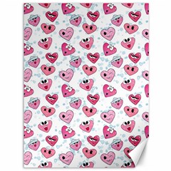 Funny Hearts Canvas 36  X 48  by SychEva