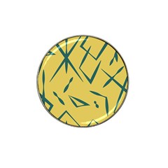 Abstract Pattern Geometric Backgrounds   Hat Clip Ball Marker by Eskimos