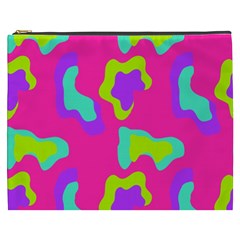 Abstract Pattern Geometric Backgrounds   Cosmetic Bag (xxxl) by Eskimos