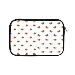 Funny Cartoon Sketchy Snail Drawing Pattern Apple Ipad Mini Zipper Cases by dflcprintsclothing