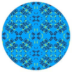 Abstract Pattern Geometric Backgrounds   Round Trivet by Eskimos