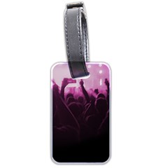 Music Concert Scene Luggage Tag (two Sides) by dflcprintsclothing