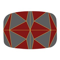 Abstract Pattern Geometric Backgrounds   Mini Square Pill Box