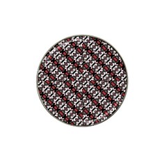 Linear Geometric Modern Pattern Hat Clip Ball Marker (10 Pack)