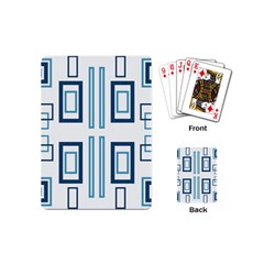 Abstract Pattern Geometric Backgrounds   Playing Cards Single Design (mini) by Eskimos